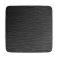 Produktbild: Villeroy & Boch Manufacture Rock Servierplatte schwarz 32,5cm Porzellan