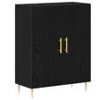 Produktbild: vidaXL Sideboard Sideboard Schwarz Eichen-Optik 69,5 x 34 x 90 cm Holzwerkstoff (1 St)