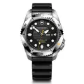Produktbild: Victorinox Herren Armbanduhr Dive Pro Automatic Ø 43 mm, Swiss Made, Automatik, Wasserdicht bis 300 m, Saphirglas, Kautschuk-Armband, Schwarz