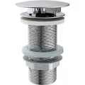 Produktbild: Kirchhoff Ablaufventil ohne Überlauf 32 mm (1 1/4 Zoll) x 100 mm Chrom