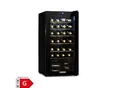 Produktbild: Shiraz 28 Uno Weinkühlschrank 74l 28Fl Touch-Bedienfeld 5-18°C Schwarz 28 Flaschen 1 Kühlzone