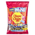 Produktbild: Chupa Chups Mini Classic Lutscher-Beutel, enthält 360 Mini-Lollis in den 4 Geschmacksrichtungen Cola, Orange, Erdbeere, Apfel, geeignet für Geburtstag, 360 x 6g