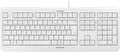 Produktbild: Cherry KC 1000, Kabelgebundene Tastatur, Weiß Grau, USB Tastatur