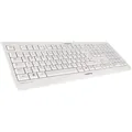 Produktbild: CHERRY KC 1000 Tastatur Weiß / Grau ultraflach, USB, kabelgebunden, Office Keyboard