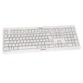 Produktbild: Tastatur Cherry Business KC 1000 USB weiß Keyboard flach USB German Kabel Office