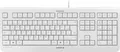 Produktbild: CHERRY KC 1000 Tastatur Weiß / Grau ultraflach, USB, kabelgebunden, Office Keybo