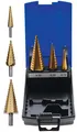 Produktbild: BGS Set Drei Schneider A Schritt Metall HSS Titan Prof. 4-30MM C / Hülle BGS1624