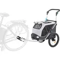 Produktbild: Trixie Fahrrad-anhänger Für Hunde - Grau/schwarz S