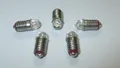 Produktbild: LED E5.5   3,5 - 4,5Volt  für Krippen-, Puppenhauslampen 5 Stück  NEU