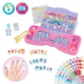 Produktbild: Aquabeads, Nagelstudio Starter Set, 35027, Wasserperlen, Fingernägelset, Bastelset für Kinder ab 4 Jahren, ohne Bügeln oder Kleben