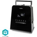 Produktbild: Nedis SmartLife Luftbefeuchter - 110 W - Mit kühlem und warmem Nebel - 5.5 l - Hygrometer - Timer - Fernbedienung - Nachtmodus - Schwarz