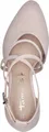 Produktbild: Tamaris Damen Pumps offen gekreuzte Riemchen 1-24404-42, Größe:40 EU, Farbe:Beige