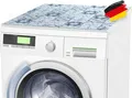 Produktbild: BAUHELD® Waschmaschinenauflage 60x60 cm [ Germany] - Waschmaschinenbezug aus Polyester - Tile Antique Blue
