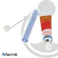 Produktbild: Fermit Reparaturset für Pool-Folien Kleber + Folie + Applikator - 09116