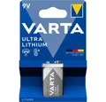 Produktbild: VARTA Varta Ultra Lithium 9V Batterie für Outdoor-Aktivitäten. Akku Varta Ultra Lithium 9V 1er Blister Batterie (9V V), Leichtgewicht für Outdoor-Aktivitäten