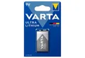 Produktbild: VARTA VARTA Ultra Lithium 6122 9V Block Perfekt für Rauchmelder Batterie