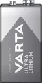 Produktbild: Varta Ultra Lithium Batterie 9 Volt, U9VL, 6AM6, 6122 E-Block Bulk
