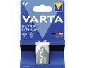 Produktbild: Varta Batterie 9 Volt Ultra Lithium 6122 1 Stück