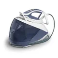 Produktbild: Tefal Pro Express Protect Dampfbügelstation blaugrau/weiß GV9225