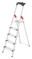 Produktbild: Hailo Stehleiter Hailo L80 ComfortLine, Alu-Sicherheits-Stehleiter, 5 Stufen