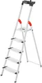 Produktbild: Hailo Vielzweckleiter Stehleiter L80 ComfortLine 5 stufig
