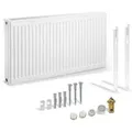 Produktbild: HD24 Ventilheizkörper, Heizkörper Typ 22 400x600 mm (H x L), Flachheizkörper