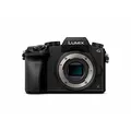 Produktbild: Panasonic LUMIX G DMC-G70EG-K Systemkamera (16 Megapixel, OLED-Sucher, Hybrid Kontrast AF, 7,5 cm OLED Touchscreen, 4K Foto und Video, WiFi) schwarz