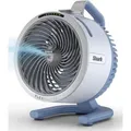 Produktbild: Shark FlexBreeze HydroGo Starker Ventilator mit Sprühnebel, Kühlung für drinnen & draussen, leise & l (36 dB) (FA050EUBL)
