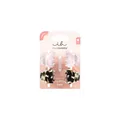 Produktbild: invisibobble CLIPSTAR 4x Haarklammer Klein, Rosa & Braun Leopard Haarspangen Mädchen, Rutschfeste Hair Clips, designed im Herzen Münchens