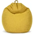 Produktbild: Green Bean Sitzsack, Gelb, Textil, Füllung: Styroporkugeln, Oval, 80x90x50 cm, Hergestellt in Deutschland, Wohnzimmer, Hocker, Sitzsäcke, XXL Sitzsäcke