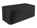 Produktbild: LogiLink Kabelbox - Kabelmanagement-Box - Schwarz