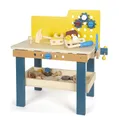 Produktbild: small foot Werkbank „Workshop“, inklusive 4 Werkzeugen und umfangreichem Zubehör aus Holz, für Kinder ab 3 Jahren, 12558