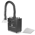 Produktbild: STAHLWERK Rauchabsaugung – 300 Watt starke Absauganlage FE-300 ST mit 3-fach-Filter, sicherer Rauchabsorber und Rauchabzug, Schweißrauch- und Lötabsaugung zur Filterung von Rauch, Gasen und Dämpfen
