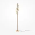 Produktbild: Maytoni Marmo Stehleuchte, Stehlampe 2x G9 Gold-Farbe
