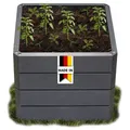 Produktbild: GARANTIA ERGO QUADRO S 50 Hochbeet Stone, inkl. FLORA Wassersparsystem