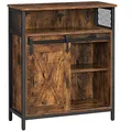 Produktbild: VASAGLE Sideboard, LSC089B01V1 braun 70,0 x 30,0 x 80,0 cm, 1 St.