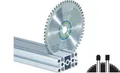 Produktbild: Festool Spezial-Sägeblatt für Alu/Kunststoff 160x2,2x20 TF52 496306