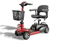 Produktbild: ECO ENGEL Elektromobil Eco Engel 401 Rot Elektro 4 Rad, 6 km/h Seniorenmobil, 250 W, (Korb)