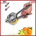 Produktbild: Zitronenpresse Edelstahl XXL Manuell Ergonomisch für Orangen Limetten Saftpresse