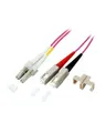 Produktbild: EFB Elektronik EFB-Elektronik Patch-Kabel LC Multi-Mode M bis SC multi-mode M 1 m Glasfaser 50/125 Mikrometer OM4 halogenfrei violett (O0323.1)