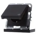 Produktbild: Gira Steckdose KD Schwarz 4454005