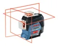 Produktbild: Bosch Professional Linienlaser GLL 3-80 C mit 4 x 1,5 V-LR6-Batterie & Schutztasche - 0601063R00