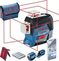 Produktbild: Bosch GLL 3-80 C Professional Kreuzlinienlaser | 3x360° Linien | Bluetooth | 30m Reichweite | IP54 | Rot