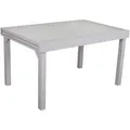 Produktbild: Garden-Pleasure Gartentisch LOLA, Glas, grau, 135-270 x 90 x 75 cm, ausziehbar