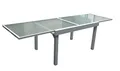Produktbild: Garden Pleasure Ausziehtisch 135/270x90 Garten Terrasse Alu Glas Tisch Esstisch