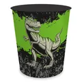 Produktbild: itenga Papierkorb Kunststoff für Kinder TREX Dinosaurier Jungen  Kinderzimmer