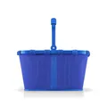 Produktbild: reisenthel carrybag frame mesh royal blue – Stabiler Einkaufskorb mit viel Stauraum und praktischer Innentasche – Elegantes und wasserabweisendes Design
