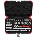 Produktbild: Gedore RED R59003026 Steckschlüsselsatz metrisch 3/8 (10 mm) 26teilig 3300053