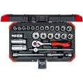 Produktbild: Gedore Steckschlüssel Satz R59003026 26-teilig 10 mm (3/8 Zoll)