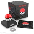 Produktbild: The Wand Company Pokémon Trainer Mini Poké Ball Range of Authentic Replicas - Realistic, Electronic, Die-Cast Poké Ball with Display Stand Light Features